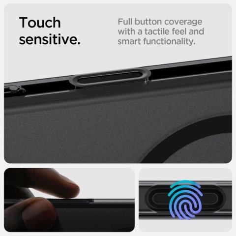 Spigen Ultra Hybrid T Mag MagSafe - Etui do iPhone 16 Pro (Frost Black) Spigen Ultra Hybrid T Mag MagSafe - Etui do iPhone 16 Pro (Frost Black)