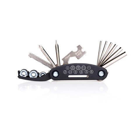 Bicycle Gear - Zestaw narzędzi rowerowych w etui 14 elementów Bicycle Gear - Zestaw narzędzi rowerowych w etui 14 elementów