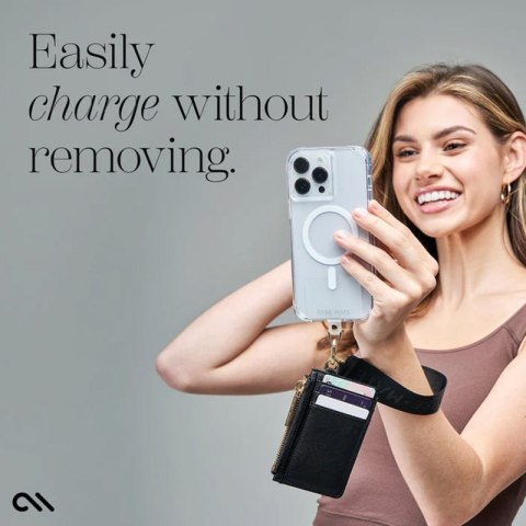 Case-Mate Essential Phone Strap with Wallet - Uniwersalny pasek do telefonu z portfelem (Czarny) Case-Mate Essential Phone Strap with Wallet - Uniwersalny pasek do telefonu z portfelem (Czarny)