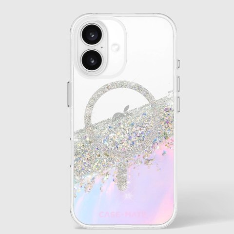 Case-Mate Karat MagSafe - Etui iPhone 16 (Holographic Soap Bubble) Case-Mate Karat MagSafe - Etui iPhone 16 (Holographic Soap Bubble)