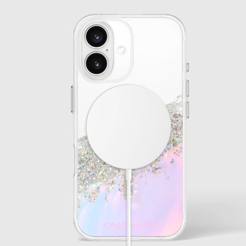 Case-Mate Karat MagSafe - Etui iPhone 16 (Holographic Soap Bubble) Case-Mate Karat MagSafe - Etui iPhone 16 (Holographic Soap Bubble)