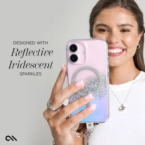 Case-Mate Karat MagSafe - Etui iPhone 16 (Holographic Soap Bubble) Case-Mate Karat MagSafe - Etui iPhone 16 (Holographic Soap Bubble)