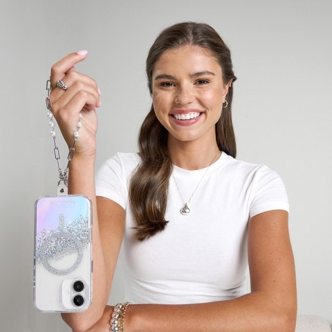 Case-Mate Karat MagSafe - Etui iPhone 16 (Holographic Soap Bubble) Case-Mate Karat MagSafe - Etui iPhone 16 (Holographic Soap Bubble)