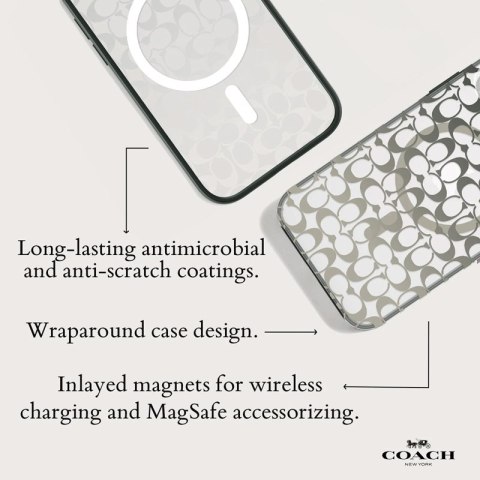 Coach Signature C Ombre MagSafe - Etui iPhone 15 / 14 / 13 (Deep Forest) Coach Signature C Ombre MagSafe - Etui iPhone 15 / 14 / 13 (Deep Forest)