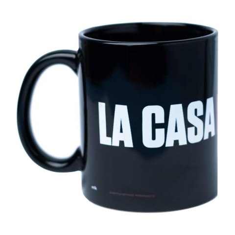 Dom z Papieru - Kubek ceramiczny w pudełku prezentowym 330 ml (La Casa De Papel Logo) Dom z Papieru - Kubek ceramiczny w pudełku prezentowym 330 ml (La Casa De Papel Logo)