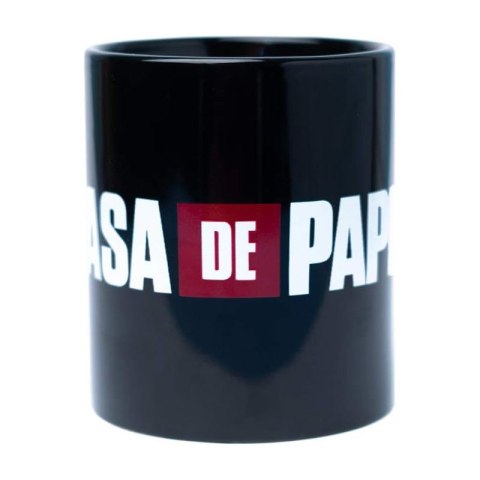 Dom z Papieru - Kubek ceramiczny w pudełku prezentowym 330 ml (La Casa De Papel Logo) Dom z Papieru - Kubek ceramiczny w pudełku prezentowym 330 ml (La Casa De Papel Logo)
