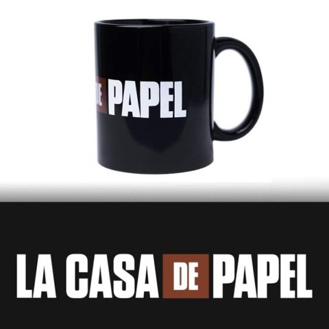 Dom z Papieru - Kubek ceramiczny w pudełku prezentowym 330 ml (La Casa De Papel Logo) Dom z Papieru - Kubek ceramiczny w pudełku prezentowym 330 ml (La Casa De Papel Logo)