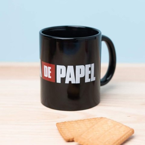Dom z Papieru - Kubek ceramiczny w pudełku prezentowym 330 ml (La Casa De Papel Logo) Dom z Papieru - Kubek ceramiczny w pudełku prezentowym 330 ml (La Casa De Papel Logo)