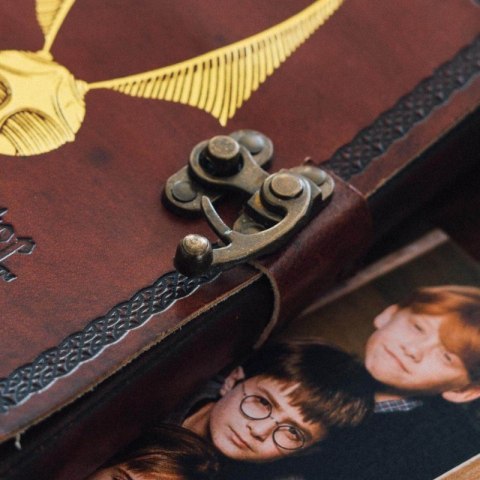 Harry Potter - Skórzany notatnik 13,5x18 cm (Brązowy) Harry Potter - Skórzany notatnik 13,5x18 cm (Brązowy)