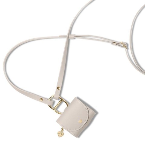 Spigen Cyrill Mini Bag - Etui z paskiem do Apple AirPods 4 (Beżowy) Spigen Cyrill Mini Bag - Etui z paskiem do Apple AirPods 4 (Beżowy)
