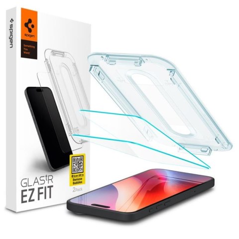 Spigen GLAS.TR EZ FIT 2-Pack - Szkło hartowane do iPhone 16 Pro Max 2 szt Spigen GLAS.TR EZ FIT 2-Pack - Szkło hartowane do iPhone 16 Pro Max 2 szt