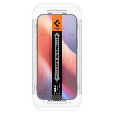 Spigen GLAS.TR EZ FIT 2-Pack - Szkło hartowane do iPhone 16 Pro Max 2 szt Spigen GLAS.TR EZ FIT 2-Pack - Szkło hartowane do iPhone 16 Pro Max 2 szt