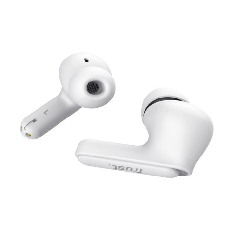 Trust Yavi - Bezprzewodowe słuchawki dokanałowe Bluetooth TWS z etui ładującym & ENC (Biały) Trust Yavi - Bezprzewodowe słuchawki dokanałowe Bluetooth TWS z etui ładującym & ENC (Biały)