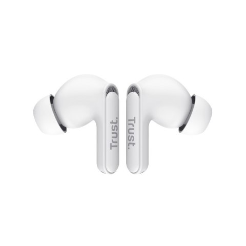 Trust Yavi - Bezprzewodowe słuchawki dokanałowe Bluetooth TWS z etui ładującym & ENC (Biały) Trust Yavi - Bezprzewodowe słuchawki dokanałowe Bluetooth TWS z etui ładującym & ENC (Biały)