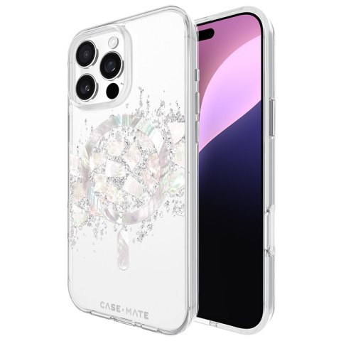 Case-Mate Karat MagSafe - Etui iPhone 16 Pro Max zdobione masą perłową (A Touch of Pearl) Case-Mate Karat MagSafe - Etui iPhone 16 Pro Max zdobione masą perłową (A Touch of Pearl)