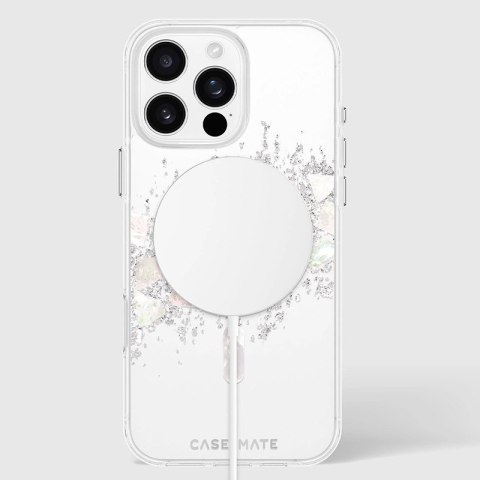 Case-Mate Karat MagSafe - Etui iPhone 16 Pro Max zdobione masą perłową (A Touch of Pearl) Case-Mate Karat MagSafe - Etui iPhone 16 Pro Max zdobione masą perłową (A Touch of Pearl)