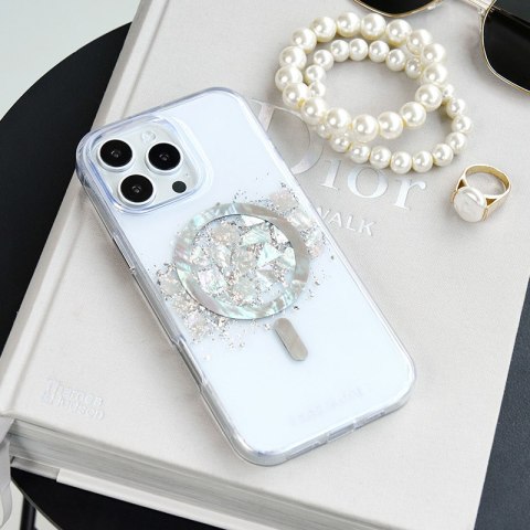 Case-Mate Karat MagSafe - Etui iPhone 16 Pro Max zdobione masą perłową (A Touch of Pearl) Case-Mate Karat MagSafe - Etui iPhone 16 Pro Max zdobione masą perłową (A Touch of Pearl)