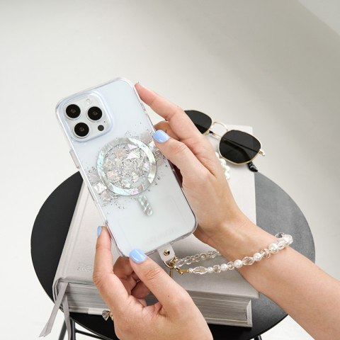 Case-Mate Karat MagSafe - Etui iPhone 16 Pro Max zdobione masą perłową (A Touch of Pearl) Case-Mate Karat MagSafe - Etui iPhone 16 Pro Max zdobione masą perłową (A Touch of Pearl)