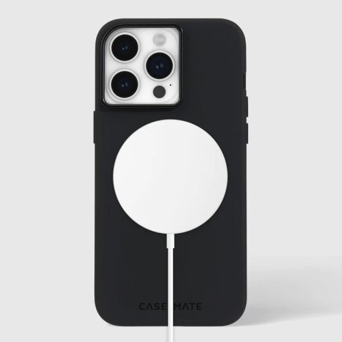 Case-Mate Silicone MagSafe - Etui iPhone 15 Pro Max (Black) Case-Mate Silicone MagSafe - Etui iPhone 15 Pro Max (Black)