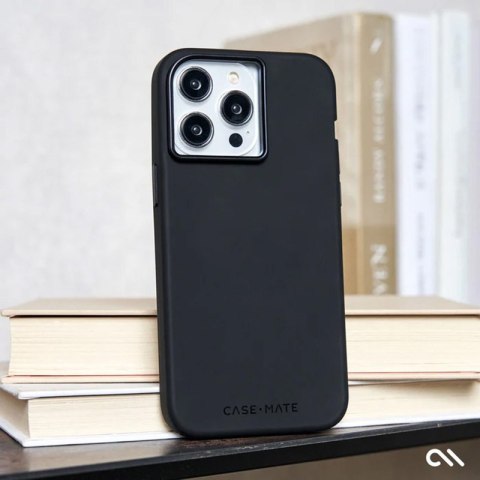 Case-Mate Silicone MagSafe - Etui iPhone 15 Pro Max (Black) Case-Mate Silicone MagSafe - Etui iPhone 15 Pro Max (Black)
