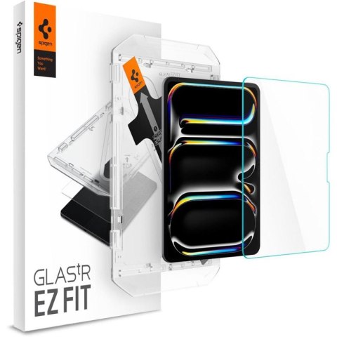 Spigen GLAS.TR EZ FIT - Szkło hartowane do iPad Pro 11" (M4, 2024) (Przezroczysty) Spigen GLAS.TR EZ FIT - Szkło hartowane do iPad Pro 11" (M4, 2024) (Przezroczysty)