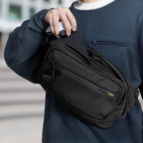 Spigen KD410 Sling Bag Klasden - Torba na telefon / saszetka na ramię (Czarny) Spigen KD410 Sling Bag Klasden - Torba na telefon / saszetka na ramię (Czarny)