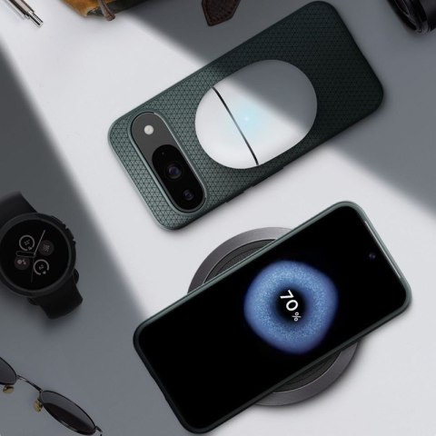 Spigen Liquid Air - Etui do Google Pixel 9 / 9 Pro (Abyss Green) Spigen Liquid Air - Etui do Google Pixel 9 / 9 Pro (Abyss Green)