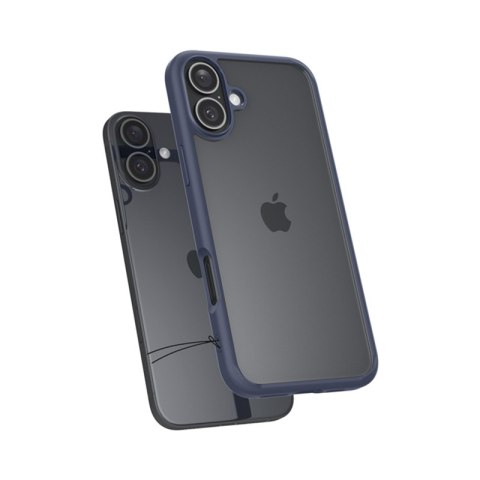 Spigen Ultra Hybrid - Etui do iPhone 16 (Navy Blue) Spigen Ultra Hybrid - Etui do iPhone 16 (Navy Blue)