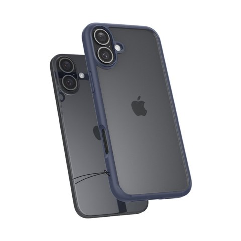 Spigen Ultra Hybrid - Etui do iPhone 16 (Navy Blue) Spigen Ultra Hybrid - Etui do iPhone 16 (Navy Blue)