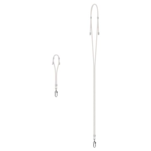 Spigen Universal Strap Set Crossbody & Wrist - Pasek do telefonu na ramię + na nadgarstek (Pearl White) Spigen Universal Strap Set Crossbody & Wrist - Pasek do telefonu na ramię + na nadgarstek (Pearl White)