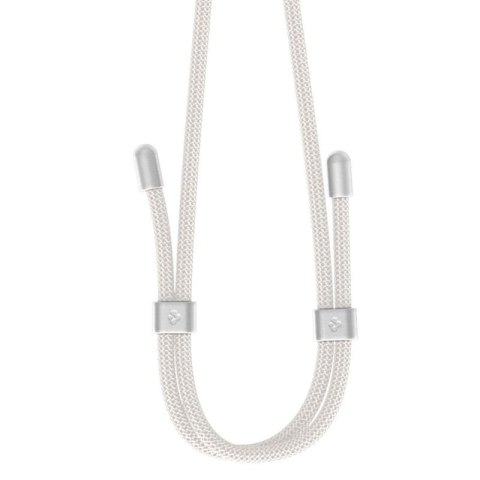 Spigen Universal Strap Set Crossbody & Wrist - Pasek do telefonu na ramię + na nadgarstek (Pearl White) Spigen Universal Strap Set Crossbody & Wrist - Pasek do telefonu na ramię + na nadgarstek (Pearl White)