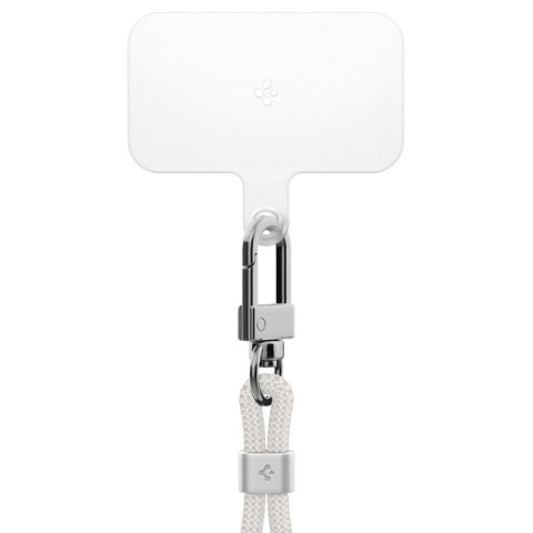 Spigen Universal Strap Set Crossbody & Wrist - Pasek do telefonu na ramię + na nadgarstek (Pearl White) Spigen Universal Strap Set Crossbody & Wrist - Pasek do telefonu na ramię + na nadgarstek (Pearl White)