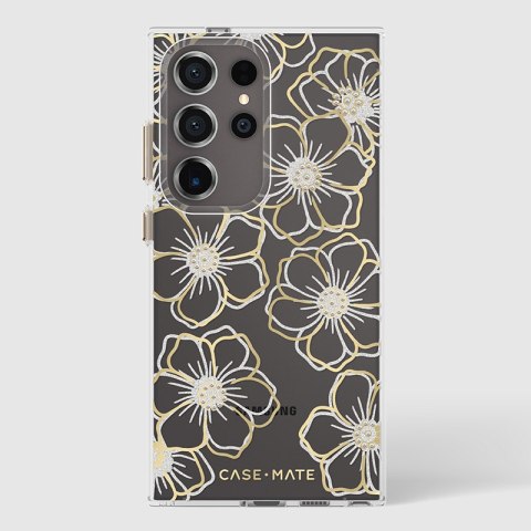 Case-Mate Floral Gems - Etui Samsung Galaxy S24 Ultra (Gold) Case-Mate Floral Gems - Etui Samsung Galaxy S24 Ultra (Gold)