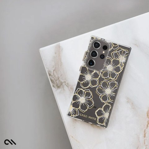 Case-Mate Floral Gems - Etui Samsung Galaxy S24 Ultra (Gold) Case-Mate Floral Gems - Etui Samsung Galaxy S24 Ultra (Gold)