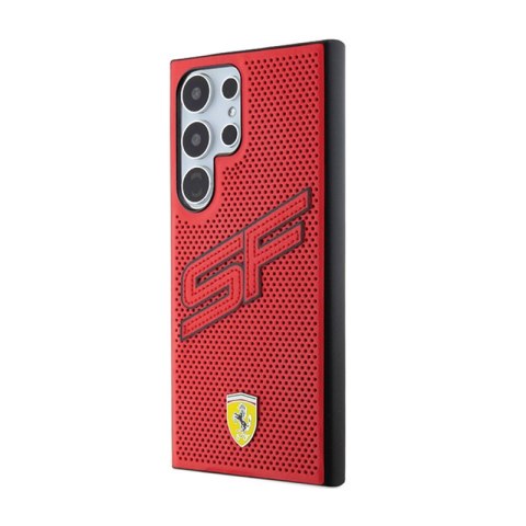 Ferrari Big SF Perforated - Etui Samsung Galaxy S24 Ultra (czerwony) Ferrari Big SF Perforated - Etui Samsung Galaxy S24 Ultra (czerwony)