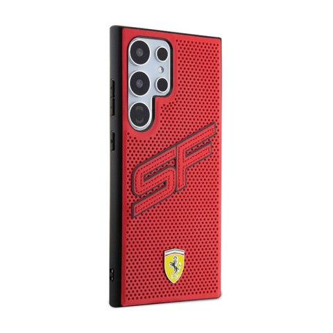 Ferrari Big SF Perforated - Etui Samsung Galaxy S24 Ultra (czerwony) Ferrari Big SF Perforated - Etui Samsung Galaxy S24 Ultra (czerwony)