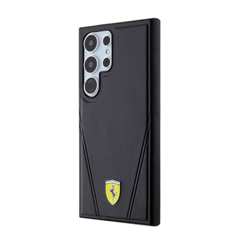 Ferrari Hot Stamp V Lines MagSafe - Etui Samsung Galaxy S24 Ultra (czarny) Ferrari Hot Stamp V Lines MagSafe - Etui Samsung Galaxy S24 Ultra (czarny)
