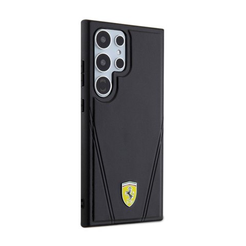 Ferrari Hot Stamp V Lines MagSafe - Etui Samsung Galaxy S24 Ultra (czarny) Ferrari Hot Stamp V Lines MagSafe - Etui Samsung Galaxy S24 Ultra (czarny)