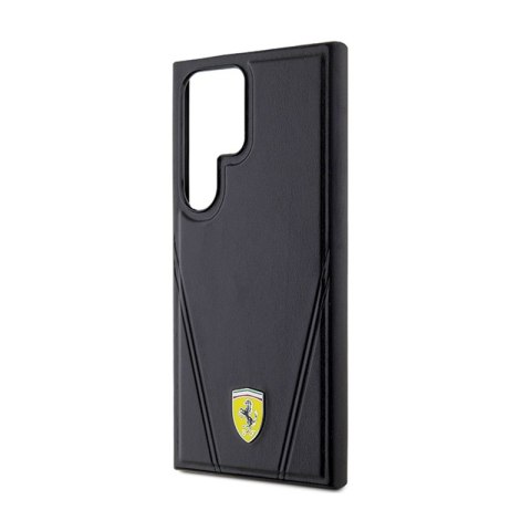 Ferrari Hot Stamp V Lines MagSafe - Etui Samsung Galaxy S24 Ultra (czarny) Ferrari Hot Stamp V Lines MagSafe - Etui Samsung Galaxy S24 Ultra (czarny)