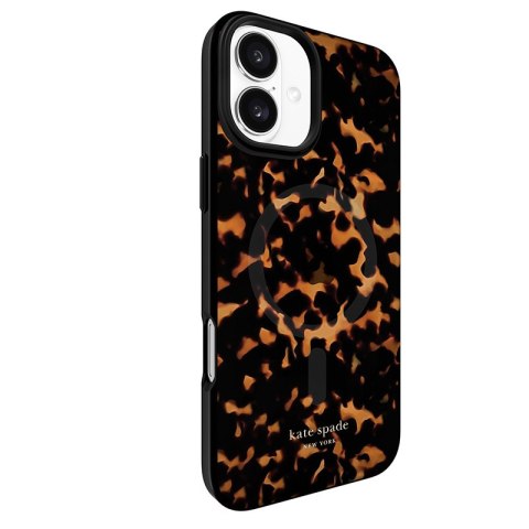 Kate Spade New York Protective MagSafe - Etui iPhone 16 Plus (Tortoise) Kate Spade New York Protective MagSafe - Etui iPhone 16 Plus (Tortoise)