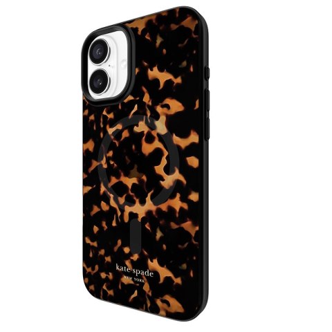 Kate Spade New York Protective MagSafe - Etui iPhone 16 Plus (Tortoise) Kate Spade New York Protective MagSafe - Etui iPhone 16 Plus (Tortoise)