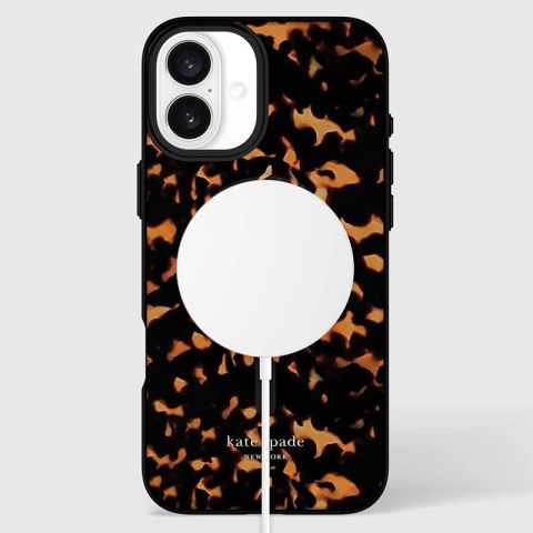 Kate Spade New York Protective MagSafe - Etui iPhone 16 Plus (Tortoise) Kate Spade New York Protective MagSafe - Etui iPhone 16 Plus (Tortoise)
