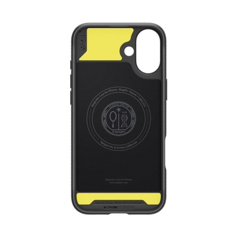 Spigen Rugged Armor Mag MagSafe - Etui do iPhone 16 (Matte Black) Spigen Rugged Armor Mag MagSafe - Etui do iPhone 16 (Matte Black)