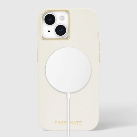 Case-Mate Silicone MagSafe - Etui iPhone 15 / iPhone 14 / iPhone 13 (Beige) Case-Mate Silicone MagSafe - Etui iPhone 15 / iPhone 14 / iPhone 13 (Beige)