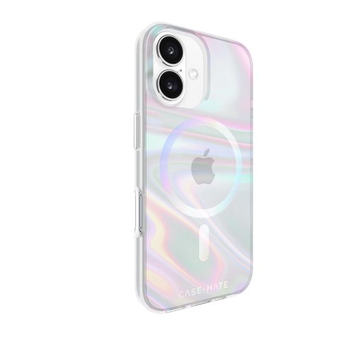 Case-Mate Soap Bubble MagSafe - Etui iPhone 16 (Iridescent) Case-Mate Soap Bubble MagSafe - Etui iPhone 16 (Iridescent)