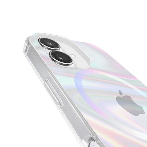 Case-Mate Soap Bubble MagSafe - Etui iPhone 16 (Iridescent) Case-Mate Soap Bubble MagSafe - Etui iPhone 16 (Iridescent)