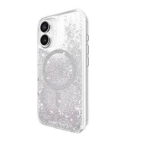 Case-Mate Waterfall MagSafe - Etui iPhone 16 (Silver) Case-Mate Waterfall MagSafe - Etui iPhone 16 (Silver)