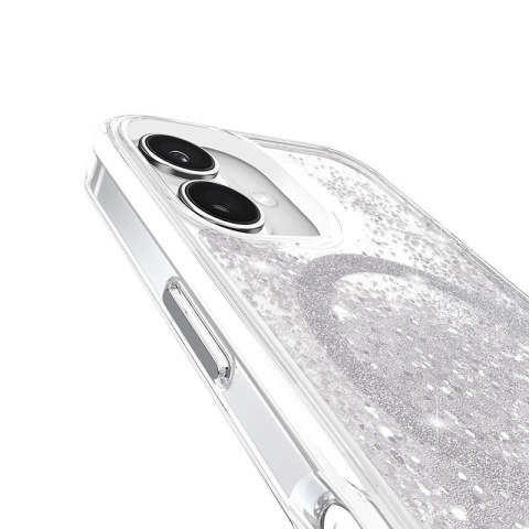 Case-Mate Waterfall MagSafe - Etui iPhone 16 (Silver) Case-Mate Waterfall MagSafe - Etui iPhone 16 (Silver)