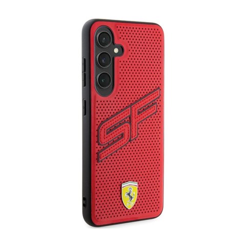 Ferrari Big SF Perforated - Etui Samsung Galaxy S24 (czerwony) Ferrari Big SF Perforated - Etui Samsung Galaxy S24 (czerwony)