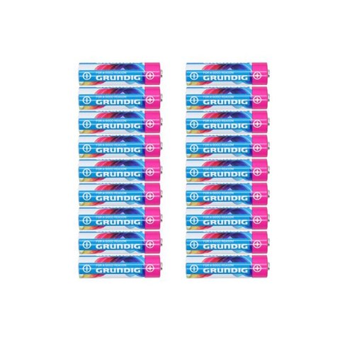Grundig - Zestaw baterii alkalicznych AA / LR6 1.5V 18 szt. Grundig - Zestaw baterii alkalicznych AA / LR6 1.5V 18 szt.